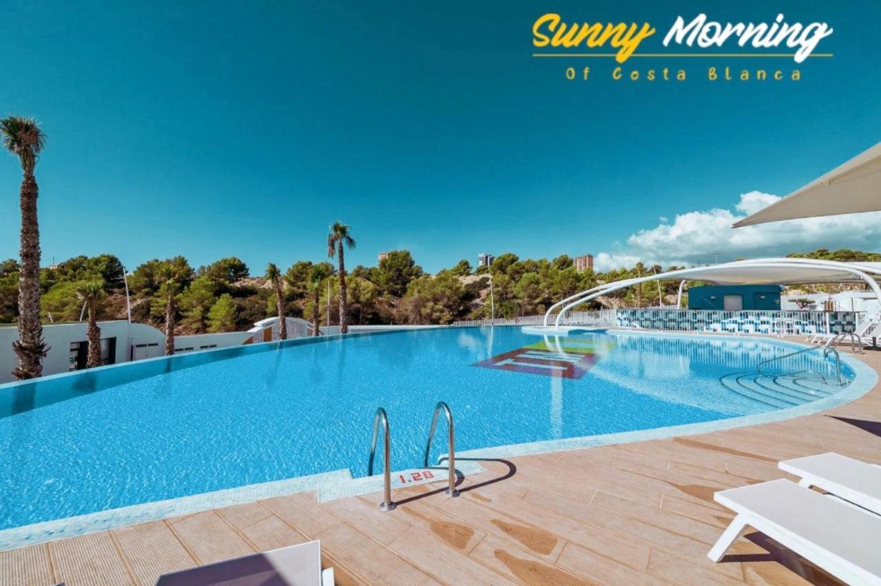 Sunny Morning Of Costa Blanca - Sunset Waves Benidorm 아파트 외부 사진